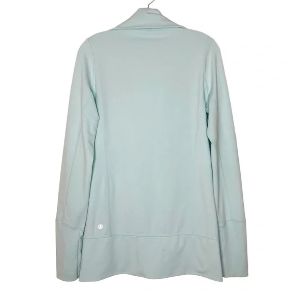 LULULEMON EUC IN STRIDE JACKET AQUAMARINE SIZE 10 - Picture 4 of 7